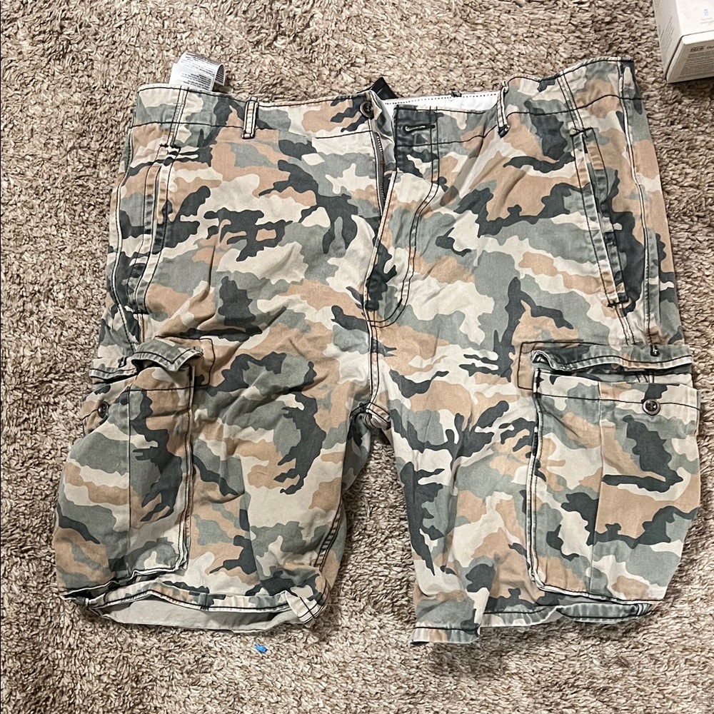 Levi’s Camouflage Cargo Shorts